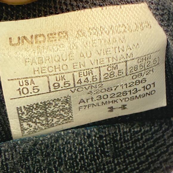 Under Armour TriBase Reign 2 Halo Grey Training Shoes 3022613-101 Men's Sz 10.5 - Picture 10 of 11